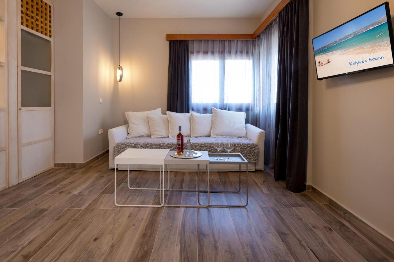 Avra Apartments Kalivai Exteriör bild