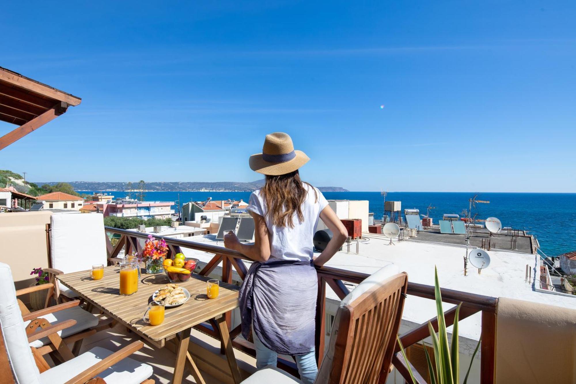 Avra Apartments Kalivai Rum bild